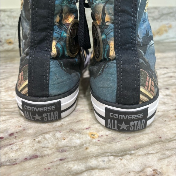 Converse Batman high-top Women’s 6, Men’s 4 EUC - Picture 8 of 16